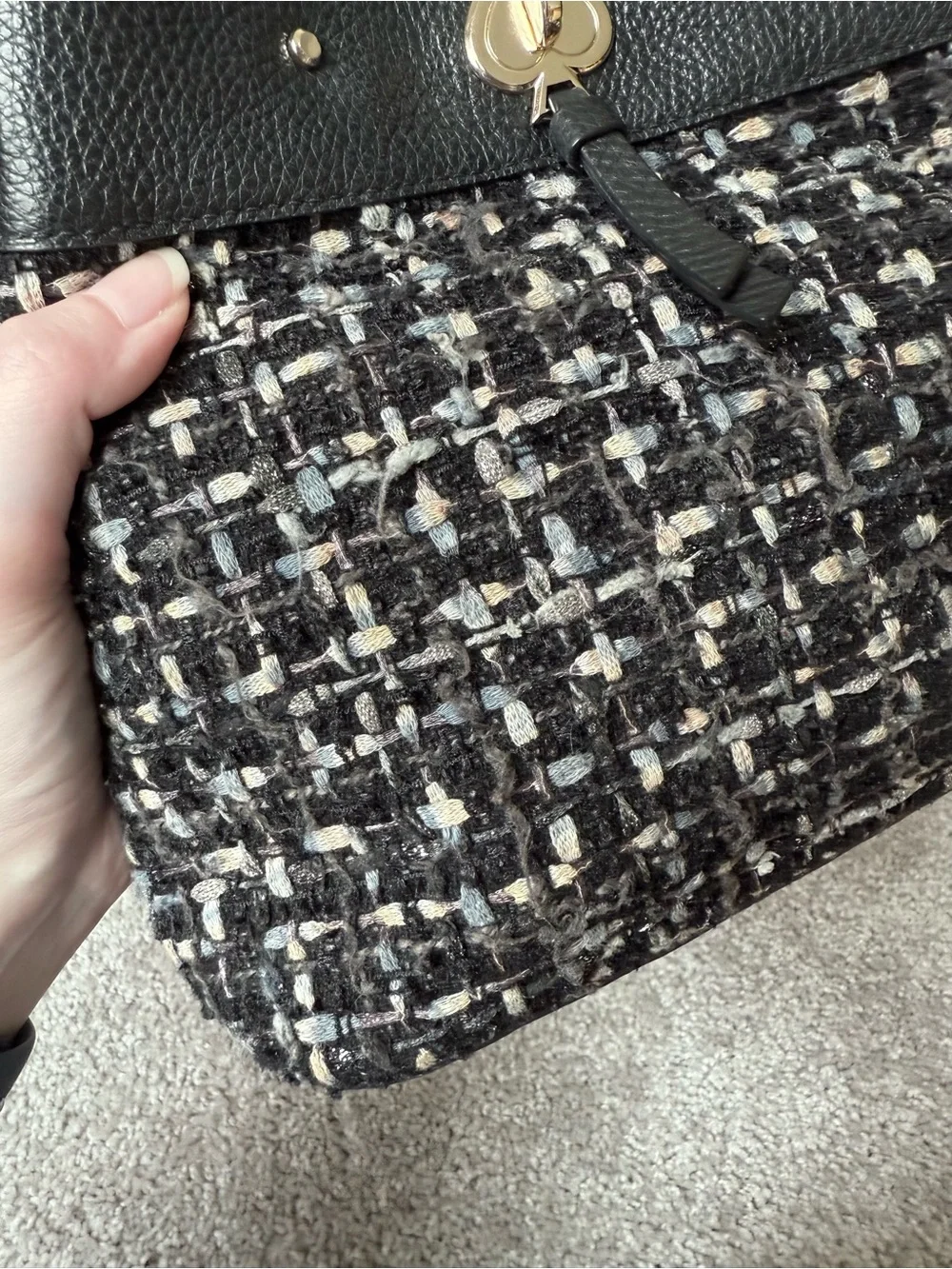 kate spade black multi